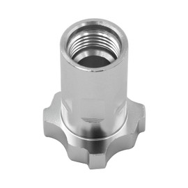 INTERTOOL Spray Gun Cup 16mm Female Adapter with 1.5mm Thread, Compatible with Disposable Paint Liner and Lid Cup Systems PT08-2100