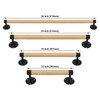 Purife 18 inch Real Wood Grab Bar Hand Rails for