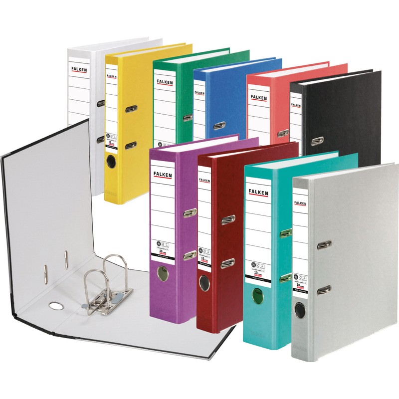 Original Falken Recycolor environmental folder Öko. Made in Germany. Coloured