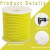 ZHFMLY 1/8 inch Yellow Elastic Cords 3mm 55ft Marine Grade