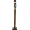 LIH Tall Standing Jazz Band Trumpeter Blue Shirt Figurine Ornament