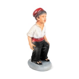 Caganer Resin Figurine 11cm Catalan Tradition
