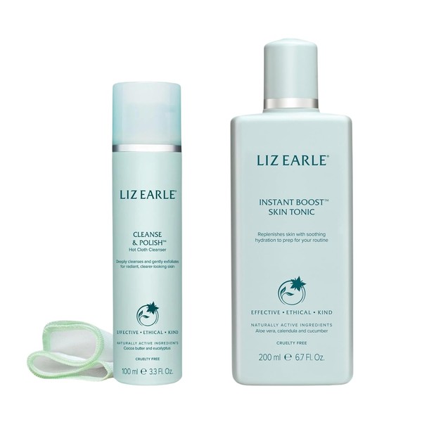 Liz Earle Hydration Duo - Gentle Face Wash & Facial