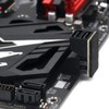 Cablecc Dual SATA 7Pin Female to 90 Degree Angled 7Pin