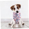 VILLFUL 3PCS Dog Bandanas Adjustable Triangle Scarf with Adorable Star