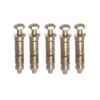 AHC K-ZYSALB610B5 M6 x 10 mm Loose Bolt Shield Anchor - Zinc/Yellow (Pack of 5)