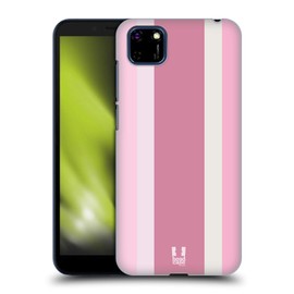 Head Case Designs Cotton Candy Vertikale Streifen Harte Rueckseiten Handyhülle Hülle Huelle kompatibel mit Honor 9S / Y5p