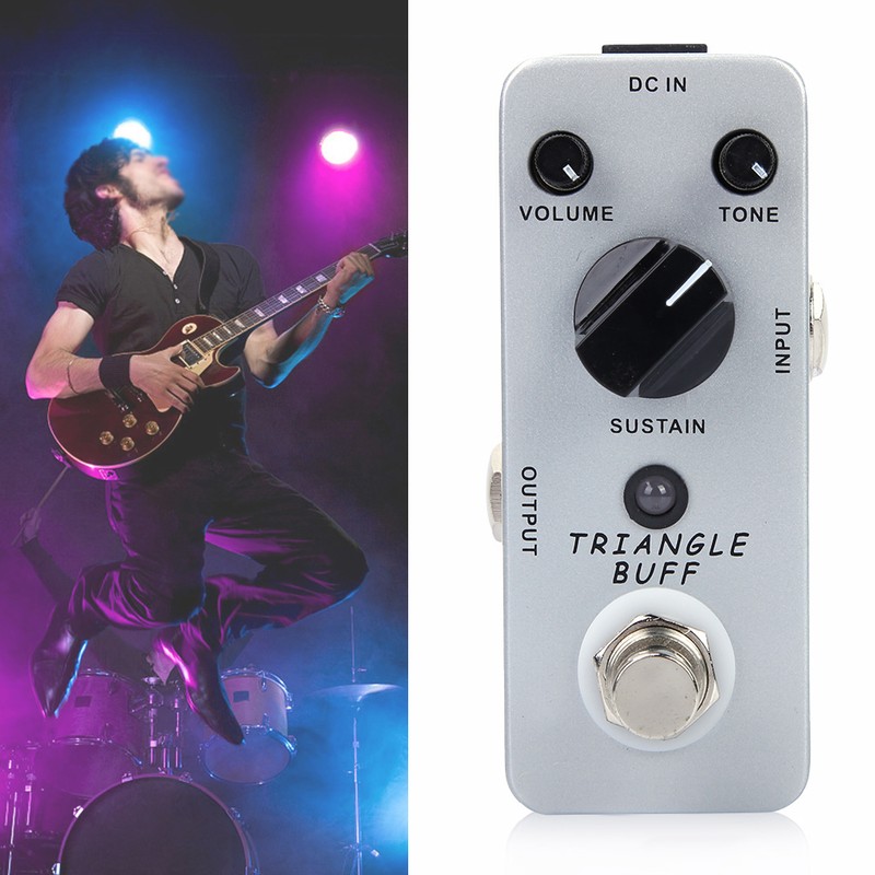 Durable Guitar Fuzz Tone Level Effect Pedal True Bypass Musical