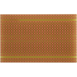 Busboard Protot SB400 Solder able PC Breadboard 1 Sided PCB Matches 400 Tie-Point Breadboards with Power Rails