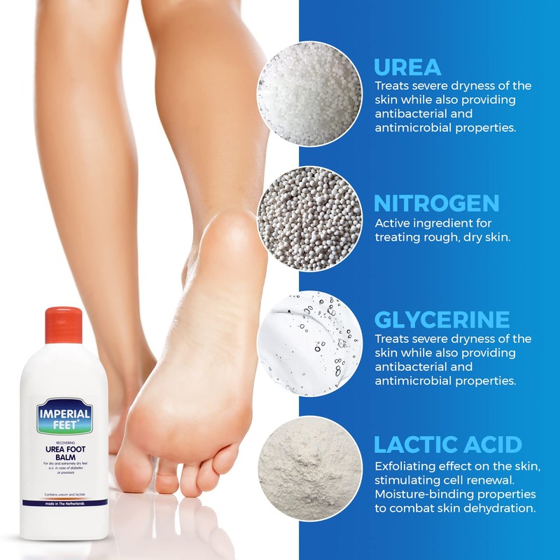 Imperial Feet Urea Foot Balm - Natural Urea Cream for