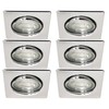 Trango TG6729-068S Conté Colour Triangular Downlights Reflector Downlight Set in/6