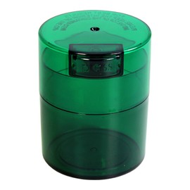 Tightvac - Premium Airtight Herb Storage Container - Holds ½ oz to 3 ounces - Keep Your Herbs and Dry Goods Fresh and Flavorful. Green Tint
