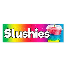 Slushies Vinyl Banner Large - 36x120