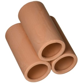 jekkusu Healing Water For jingde Records 素焼ki Cave Round Pipe Mini 3 Row