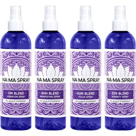 Negative Energy Protection Spray and Aura Cleansing Spray. Empath Protection to Clear Bad Energy. Spiritual Cleansing Mist to Replace with Positive Protection (4 Bottle Sampler, 8 Ounce)