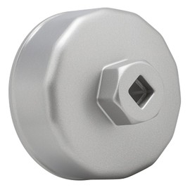 KPALAG 67mm 14 Flutes 3/8’’ Drive Oil Filter Wrench Oil Filter Cap Removal Socket Tool Oil Filter Cap Spanner to Change Oil Filter Compatible with Subaru 15208AA160 15208AA100 Oil Filter Housing