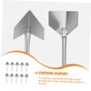 Tofficu 10pcs Corner Trowel Ergonomic Wall Repair Scraping Cutter for