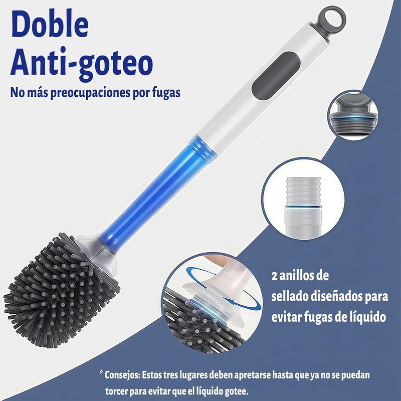 PEDROM Dispensador de Escobillero de Silicona