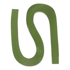 PATIKIL 120pcs Quilling Strips Paper 3/8"(10mm) 21"(54cm) Origami Paper Quilling Strip for Art DIY Hand Craft Christmas, Yellow Green