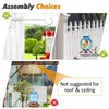 BOLITE 18023 Bird Feeder Hanger(16 to 24 Inch), Adjustable Hanging