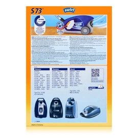 2 Pakete Swirl Staubsaugerbeutel S73 / S 73 MicroPor Plus AirSpace für Siemens / Bosch Typ: GXXL