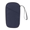 Card Wallet Waterproof Multi Slots Zipper Closure Soft PU Leather