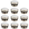 VGOL 10pcs 1/2"BSP Radiator Cover Plugs Stop End Cap, Brass