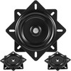ZEONHAK 3 PCS 6-1/4 Inch Bar Stool Swivel Plate, Heavy