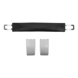 Kodrily Luggage Handle Replacement, Portable Luggage Pull Handle, 9.7in Luggage Case Handle Grip, Plastic Suitcase Handle Strap Holder with Metal End Cap for Travel Boxes Cases