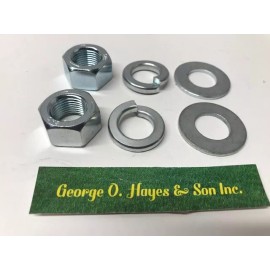 Walker Mower OEM blade mounting hardware F018 + F055 + F056