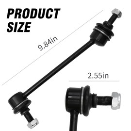 Hoypeyfiy 2PCS Car Anti Roll Bar Drop Links Stabilizer Bar Fit for Freelander 1 1998-2006 RBM100170 100171 100172 Drop Link