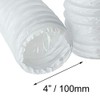 SPARES2GO Vent Hose Pipe for Indesit IDV65UK IDV75UK IDVA735UK Vented