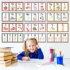COCHIE Boho Alphabet for Classroom Wall Decorations Kindergarten Preschool, Alphabet