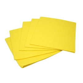 Bahob® 6 Pack Cleaning Cloths for Kitchen, Yellow Cleaning Cloths Super Absorbent Kitchen Dish Towels Dish Rags Washing Wipes (6)