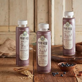 [Korea Yakult] Daily Grain Black Protein 40gx5 bottles / [한국야쿠르트] 하루곡물 블랙프로틴 40gx5병