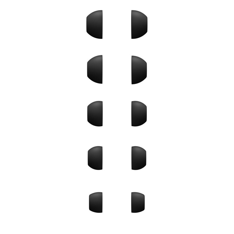 Rqker Eartips Compatible with Powerbeats Pro 2 Earbuds, 10 Pairs