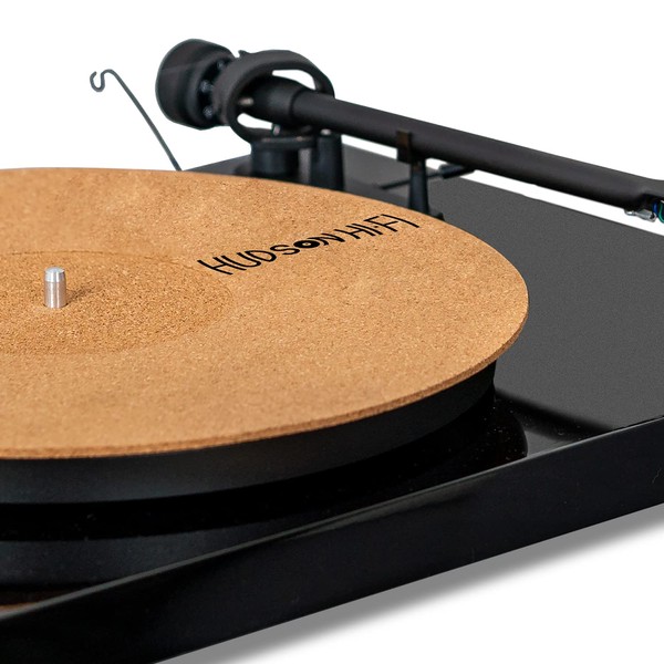 CoRkErY Recessed Turntable Mat - 1-8" Cork Turntable Mat & Anti Static Slipmat for Damped Resonance - Turntable Slipmat for Cleaner Audio Output, Vinyl Cork Mat & Slipmat Record Player