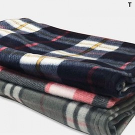 Fleece Lap Blanket, Sundries & Gloves Outdoor Blanket Navy 15ea