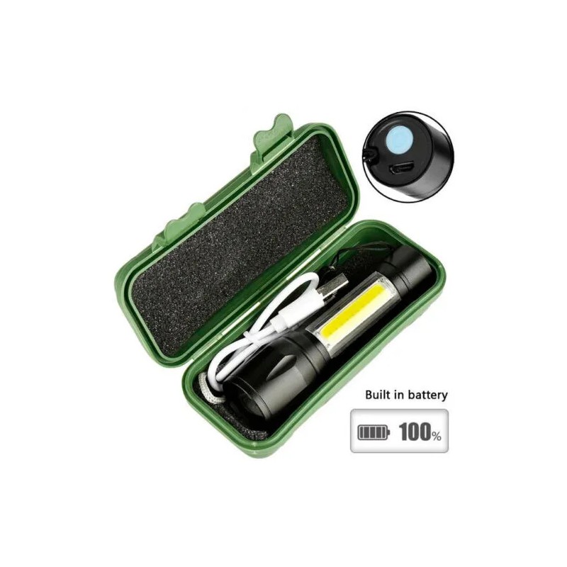 Unbranded 5 Pack Rechargeable LED Flashlight Tactical Police Super Bright