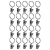 Swish Pincer Clips Pack of 20 Nickel Effect