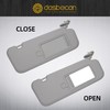 Dasbecan Left Driver & Right Passenger Side Sun Visor Compatible