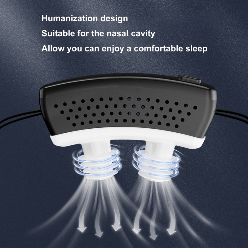 Electric Prevent Snoring Device Smoothing Breathe Improve Sleep Quality Snoring