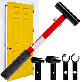 4-in-1 Door Hinge Adjustment Tool - Red Heavy Duty Wrench for Aligning and Repairing Hinges Professional Gap Bender for Residential Doors Easy to Use Hinge Fixing and Installation Tool