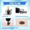 3/4" Bench Dog Hole Chamfer Reamer Tool,Woodworking Workbench Dog Hole