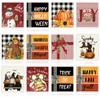 12 Pcs Halloween Thanksgiving Christmas Swedish Dish Towels