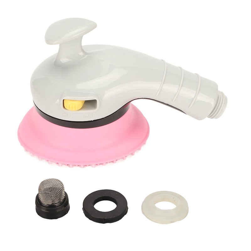 Pet Shower Head Brush with Switch Universal Soft Teeth Massage