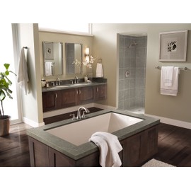 Pfister Saxton 2-Handle Roman Tub Trim, Brushed Nickel