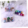 IWOWHERO 30 Rolls Women's Nail Stickers Foil Transfer Nail Art