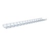 NavePoint Wire Mesh Cable Tray, Electro Zinc Plated, Silver Steel,