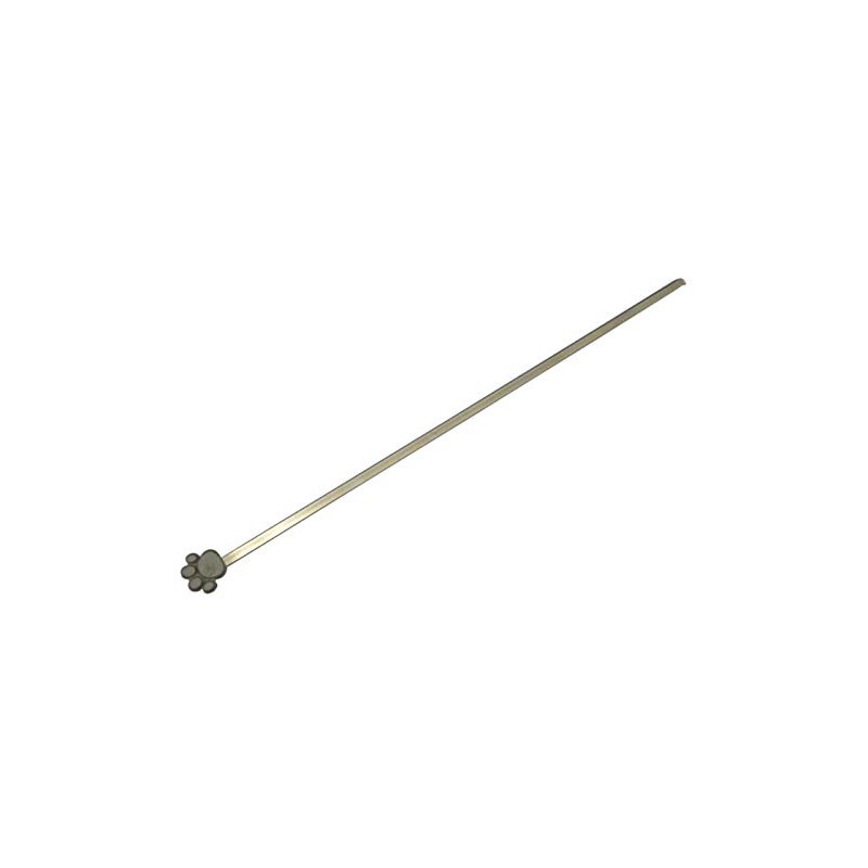 1598 Tiger Crown Decoration Tool, Silver, Total Length 11.5 inches